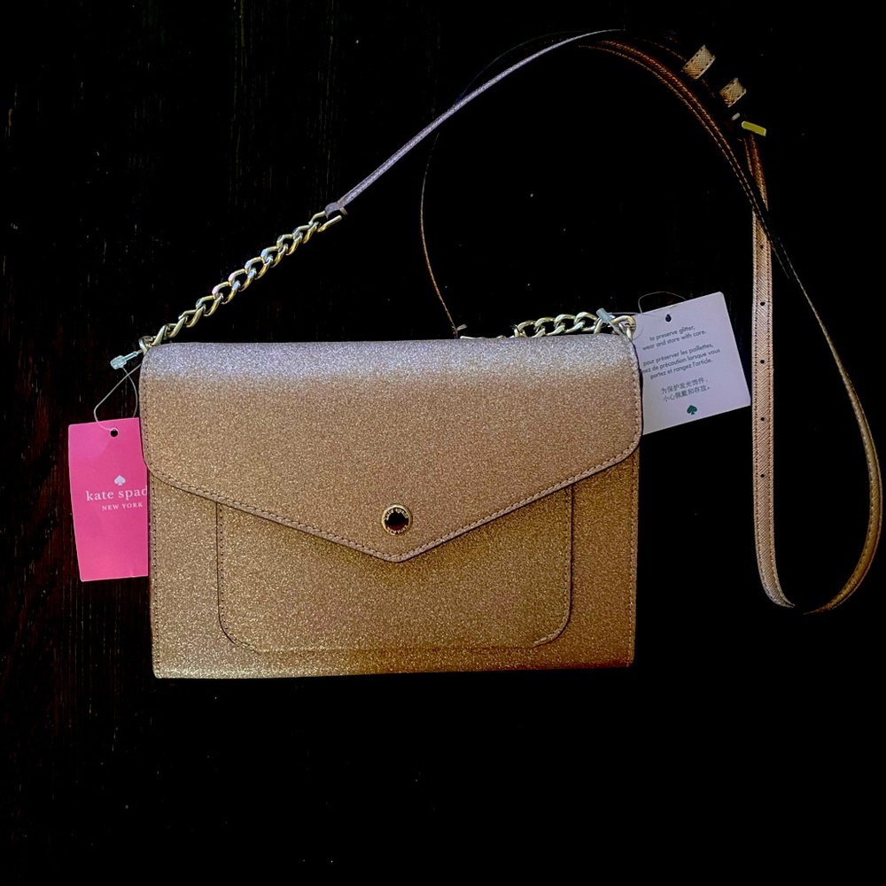NEW AUTHENTIC Kate Spade flap crossbody bag.
